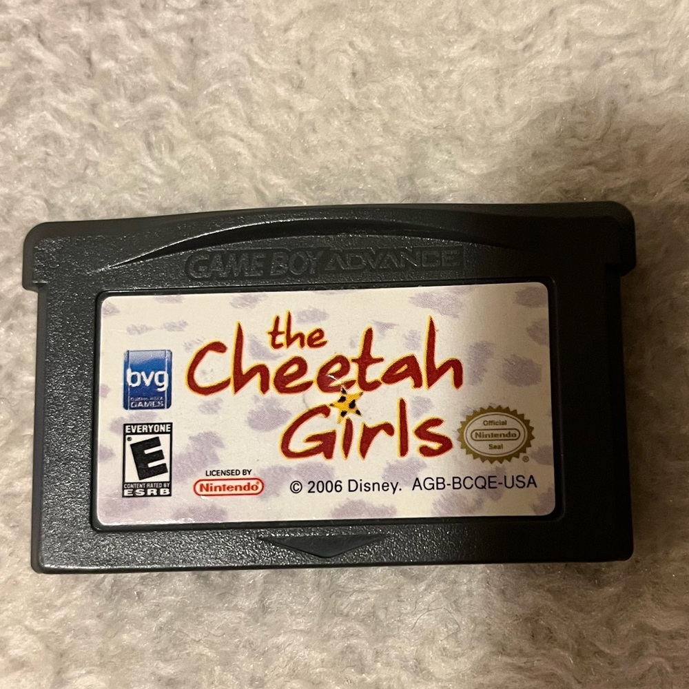 The Cheetah Girls Gameboy (advance) game